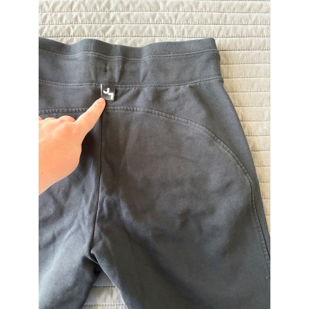 JoyLab Womens Black High-Rise Tapered Fleece Joggers XS Drawstring Pockets - Picture 9 of 10